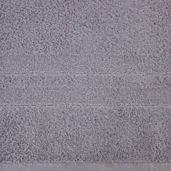 Eurofirany Ręcznik bawełniany do rąk srebrny GALA 30x50 cm