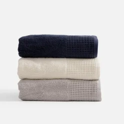 Ręczniki|Ręczniki|Estetica Ręcznik bawełniany jasnoszary ZEN 90x160 cm