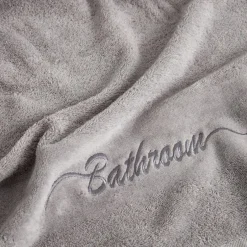 inny Ręcznik bawełniany jasnoszary FERRO 50x90 cm