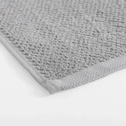 Ręcznik bawełniany jasnoszary BOVI 50x90 cm