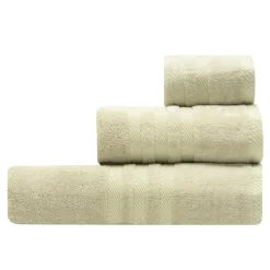 Ręczniki|Ręczniki| Ręcznik bawełniany krem CAROLINE 70x140 cm