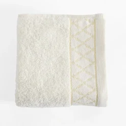 Eurofirany Ręcznik bawełniany kremowy LAYLA 70x140 cm