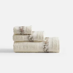 inny Ręcznik bawełniany kremowy PROVENCE 30x50 cm