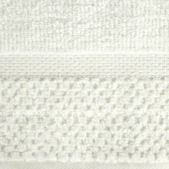 Eurofirany Ręcznik bawełniany kremowy VILIA 50x90 cm