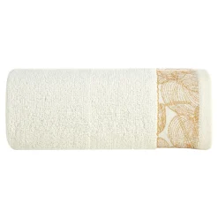 Ręczniki|Ręczniki|Eurofirany Ręcznik bawełniany kremowy AGIS 50x90 cm