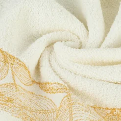 Ręczniki|Ręczniki|Eurofirany Ręcznik bawełniany kremowy AGIS 50x90 cm