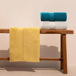 Tekstylia Kuchenne|Ręczniki|Eurofirany Ręcznik bawełniany kremowy LIANA 50x90 cm