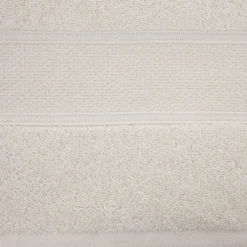 Tekstylia Kuchenne|Ręczniki|Eurofirany Ręcznik bawełniany kremowy LIANA 50x90 cm
