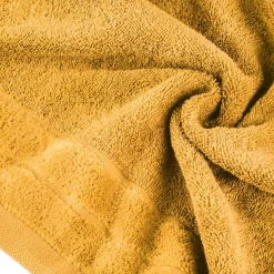 Ręczniki|Ręczniki| Ręcznik bawełniany musztardowy DAMLA 50x90 cm