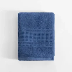 inny Ręcznik bawełniany niebieski ROYAL 50x90 cm