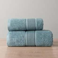 Ręczniki|Ręczniki| Ręcznik bawełniany niebieski NAOMI 50x90 cm