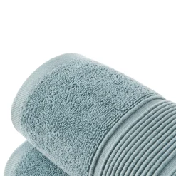 Ręcznik bawełniany niebieski NAOMI 70x140 cm