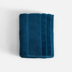 Ręcznik bawełniany niebieski TABBY 50x90 cm