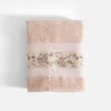 inny Ręcznik bawełniany pudrowy róż PROVENCE 50x90 cm