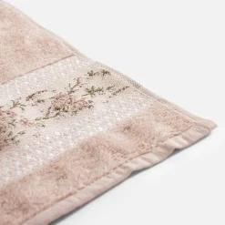 inny Ręcznik bawełniany pudrowy róż PROVENCE 50x90 cm