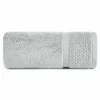 Eurofirany Ręcznik bawełniany srebrny VILIA 50x90 cm