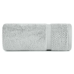 Ręczniki|Ręczniki|Eurofirany Ręcznik bawełniany srebrny Vilia 70x140 cm