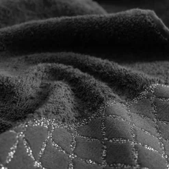 Eurofirany Ręcznik bawełniany stalowy LAYLA 30x50 cm