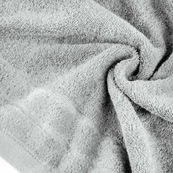 Ręcznik bawełniany szary DAMLA 30x50 cm