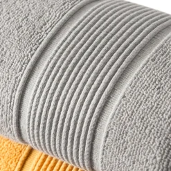 Ręcznik bawełniany szary NAOMI 70x140 cm