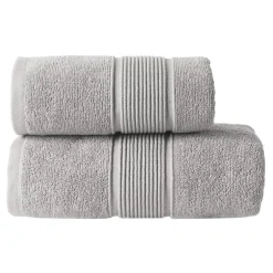 Ręcznik bawełniany szary NAOMI 50x90 cm