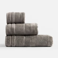 Ręczniki|Ręczniki| Ręcznik bawełniany szary TABBY 30x50 cm