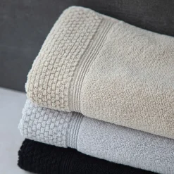 Texpol Ręcznik bawełniany z frędzlami beż SANTORINI 70x140 cm