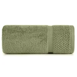 Ręczniki|Ręczniki|Eurofirany Ręcznik bawełniany zielony Vilia 70x140 cm
