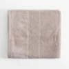 inny Ręcznik do kąpieli bawełniany beżowy MARIO 70x140 cm