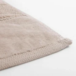 inny Ręcznik do kąpieli bawełniany beżowy MARIO 70x140 cm