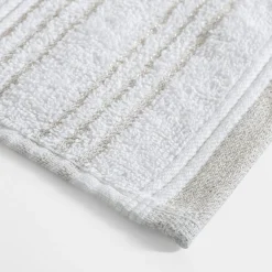 inny Ręcznik do kąpieli biały WILLOW 70x140 cm