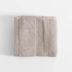 inny Ręcznik do rąk bawełniany beżowy MARIO 30x50 cm