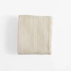 inny Ręcznik do rąk bawełniany kremowy TULSA 30x50 cm