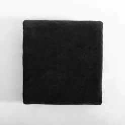 Eurofirany Ręcznik do rąk szybkoschnący czarny AMY 30x30 cm