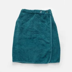 inny Ręcznik do sauny turkusowy KILT SAUNA&WELLNESS 80x150 cm