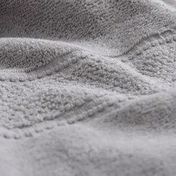 inny Ręcznik do twarzy bawełniany jasnoszary MARIO 50x90 cm