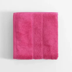 inny Ręcznik do twarzy bawełniany amarant MARIO 50x90 cm