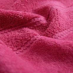 inny Ręcznik do twarzy bawełniany amarant MARIO 50x90 cm