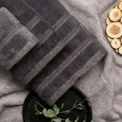 Ręczniki|Ręczniki|Eurofirany Ręcznik grafitowy GLORY 50x90 cm