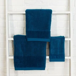 Ręcznik granatowy LISBONA 50x90 cm