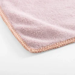 Eurofirany Ręcznik kąpielowy szybkoschnący pudrowy róż AMY 70x140 cm