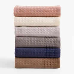 inny Ręcznik kuchenny granatowy WAFEL 40x60 cm