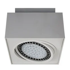 Zumaline Reflektor natynkowy 1-punktowy biały BOXY CL 1