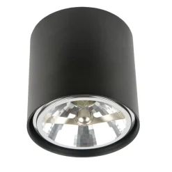 Spoty Natynkowe|Zumaline Reflektor natynkowy 1-punktowy czarny BOX CL 1