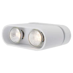 Zumaline Reflektor natynkowy 2-punktowy biały RONDIA2