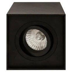 Spoty Natynkowe|Zumaline Reflektor natynkowy 1-punktowy czarny QUADRO SL 1