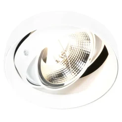 Zumaline Reflektor podtynkowy biały ONEON o średnicy 16,6 cm