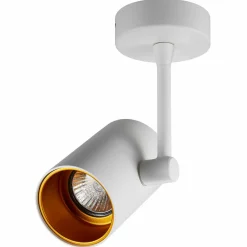 Zumaline Reflektor podwieszany biało-złoty TORI SL 1