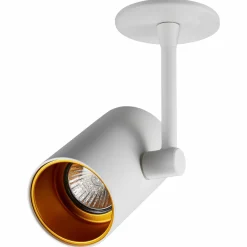 Zumaline Reflektor podwieszany biało-złoty TORI SL 1