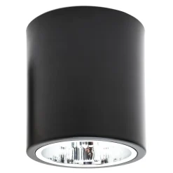 Spoty Natynkowe|Luminex Reflektor 1-punktowy czarny ROUND, średnica 13,3 cm